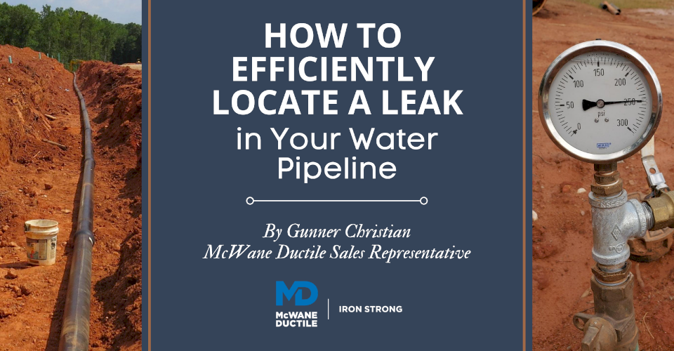 How to Efficiently Locate a Leak in Your Water Pipeline