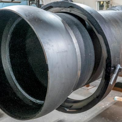 River Crossing Ball and Socket Pipe.