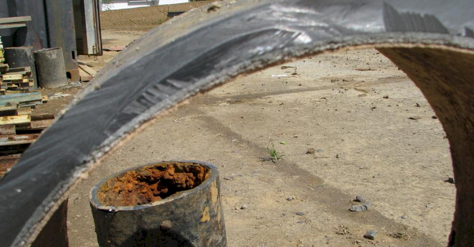 Cement lining does not allow corrosion to develop inside the pipe.