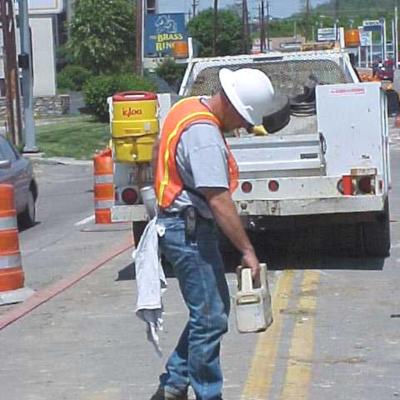 Walk-over method of navigation used during HDD.