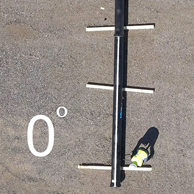 Tyton pipe assembled straight