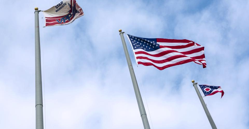The VPP Star Flag flies proudly over each McWane Ductile facility.