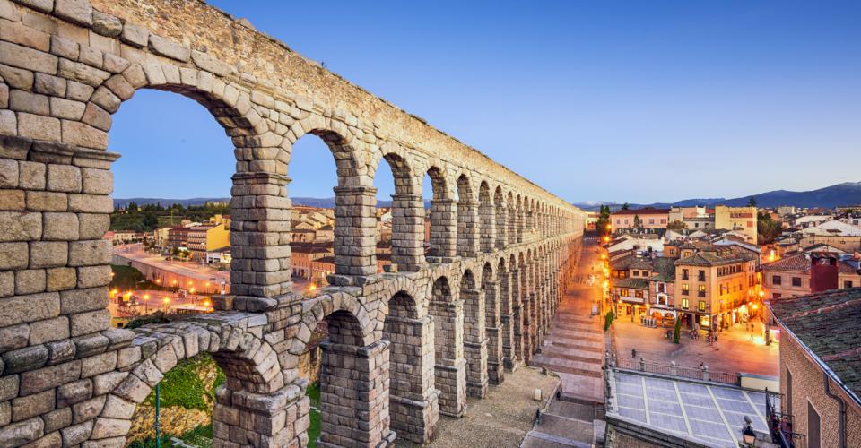 Roam Aqueduct in Spain. Photo Source: iStock