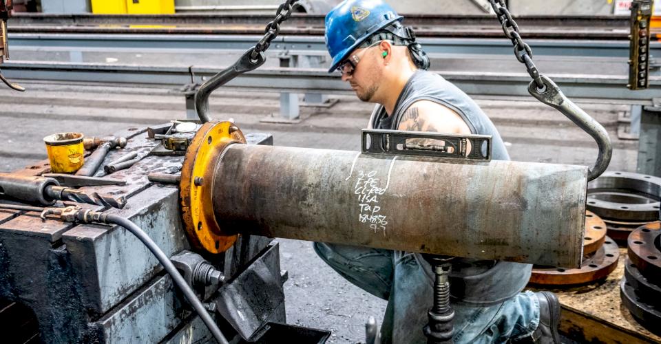 McWane Ductile Ohio Fabrication Shop.