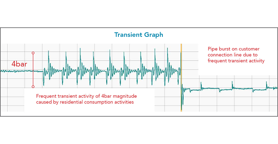 FIGURE 4: Example of transient activity.