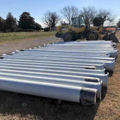 12-inch Mechanical Joint DI pipe supplied for an aerial crossing in Newport News, VA.