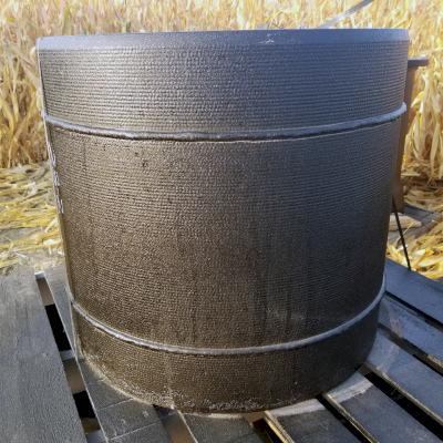 24-inch TR Flex and flange fabricated short pieces for a Lewis and Clark project, Carstensen Construction.